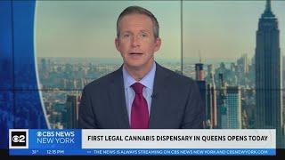 1st cannabis dispensary opens in Queens