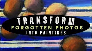 Rediscover Forgotten Photos and Transform Them Into Paintings | Inspire Your Art #artinspiration