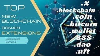 New cool blockchain domain extensions from Unstoppable Domains | Buy blockchain domains