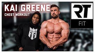 HAD TO BE DONE BIG CHEST SESSION WITH KAI GREENE DOWN AT RTFIT!!