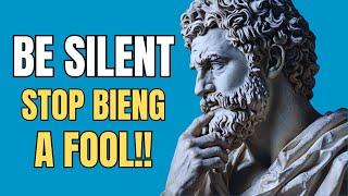 10 Traits of People Who Speak Less | STOICISM