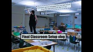 Elementary Art Teacher Classroom Setup 2024 - 2025 | Final Big Day!