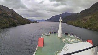 Sailing the Patagonian Fjords of Chile on Navimag's new M/V Esperanza - Timelapse 920 miles in 6 min