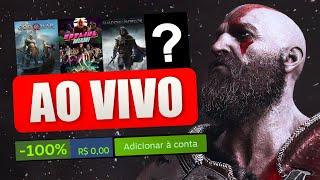 VOA! Sorteio de God of War e Surpresas, Black Friday Instant Gaming e Bate papo com inscritos!