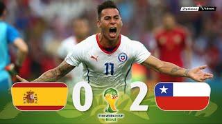 Spain 0 x 2 Chile ● 2014 World Cup Extended Goals & Highlights HD