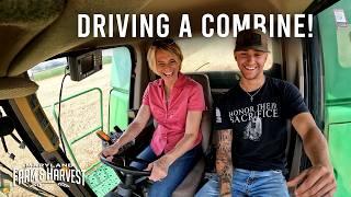 Learning to Drive a Combine On a Century Farm! | Maryland Farm & Harvest