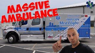 This Critical Care Ambulance is Absolutely INSANE! Boston MedFlight ! | (65)