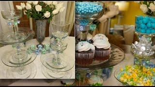 MAKE Beautiful Tiered Dessert Stands for Parties on a Budget