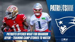 The Patriots Offered What For Brandon Aiyuk + Top Position Battles To Watch In Training Camp