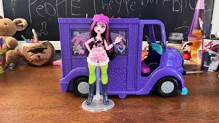 Monster High Monster Fest Food Truck Draculaura Doll Unboxing Review