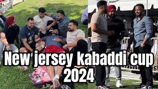 Kabaddi cup New jersey  2024 | Live match | punjabi vlogger | Daljit Dhanoa