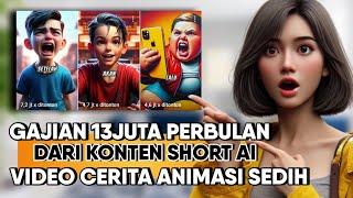 IKUTIN CARA SAYA INI‼️ Jika Ingin GAJI 13JUTA / BULAN Dari Konten Short AI