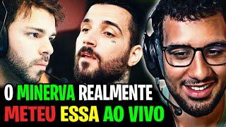  MINERVA COZINHOU FULL o BRTT!? FALOU QUE ELE NÃO SABE SER ADC! ELE PODE FALAR ISSO? ABSOLUT REAGIU