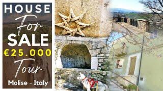 At €25K this HOME in ITALY is a STEAL | ITALIAN HOME FOR SALE | ITALY VLOG | Virtual Tour in Molise