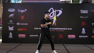 Pornpinit Sanprasert (TH) : 4A Division Finals - Asia Pacific Yo-Yo Championships 2019