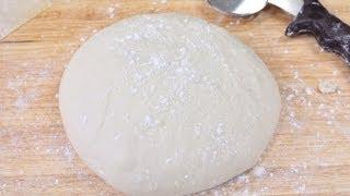 แป้งพิซซ่าหนานุ่ม (วิธีทำแป้งพิซซ่า) Soft Crust Pizza Dough l FoodTravel