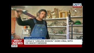 China's "Useless Edison" goes viral with his wacky designs