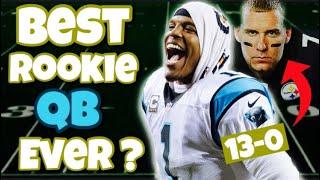 Who's the greatest ROOKIE QB of all-time?