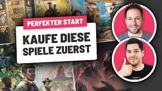 Die BESTEN Brettspiele für die erste Sammlung