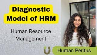 Diagnostic model of HRM – Human Resource Management