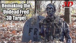 3D Archery - Repairing the Undead Fred Zombie Target