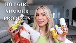 HOT GIRL SUMMER PRODUCTS YOU NEED | Summer essentials, Makeup, Body care, Supplements & Fashion