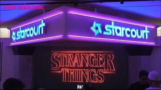 A visit @ Stranger Things pop-up store Paris 9 august 2022 Starcourt Mall Hawkins, Palace Arcade etc