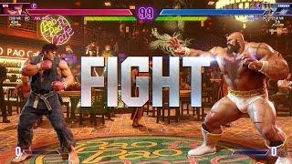 Street Fighter 6  YAS (Rank #1 Ryu) Vs Kobayan (Rank #1 Zangief)  SF6 high Level Match's!