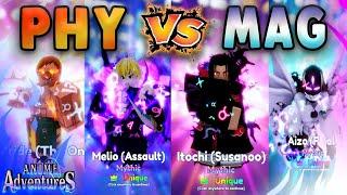 UNIQUE PHYSICAL vs UNIQUE MAGIC TEAM* Tournament Mode Week 7* Anime Adventures* Update 12 soon!