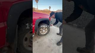  Checking Tire Pressure over the Years  #automobile
