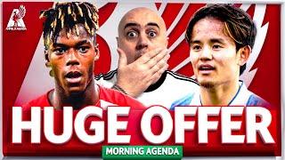 KUBO OFFERED £240K PER WEEK BY LIVERPOOL + VILLA WANT NICO WILLIAMS! Liverpool FC Transfer News
