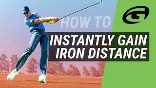 How to Instantly  Gain Distance With Your Irons