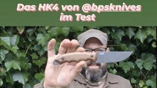 Messertest: Das HK4 von BPS Knives im Test! Kleiner Bushcraft Allrounder? @bpsknivesua