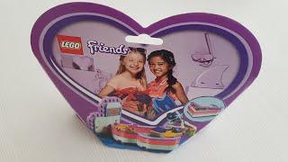 Lego Friends 41385 Emma Heart Box Unboxing and Building