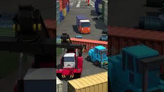 Transport Trucks Trapped at the Port?! Super Wheel Khan Saves Them! #RescueTayo #TayotheLittleBus