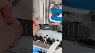 Installing 4TB NVMe - Kingston FURY Renegade PCIe 4.0 #asmr