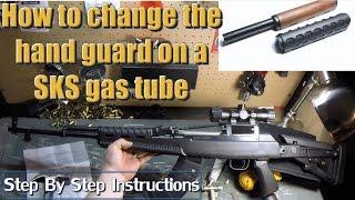 How to Change SKS Gas Tube Hand guard - SKS Archangel Stock