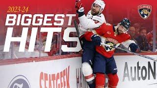 "HAMMERED TO THE ICE" | Biggest Hits of the Panthers season!