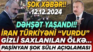 TƏCİLİ! Vacib xəbərlər 12.12.2024 (Xəbər Bələdcisi) xeberler, son xeberler bugun 2024