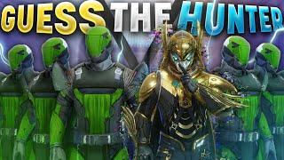 GUESS THE HUNTER MAIN! | Destiny 2 Season of The Witch