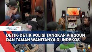 Detik- Detik Polisi Menangkap Virgoun dan Teman Wanita di Indekosnya