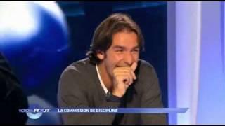 100% Foot - M6 - La commission de discipline - Julien Cazarre - Robert Pires.