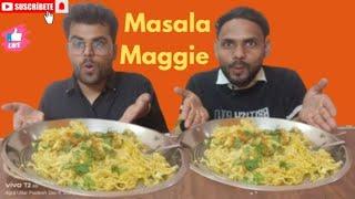 Masala Maggi Eating Asmr challenge | Noodles Eating | Indian Food Eating | #mukbang #maggichallenge