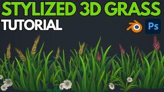Stylized 3D Grass Tutorial