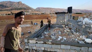 "From destruction to life: rebuilding Ramin's house with mother's love"