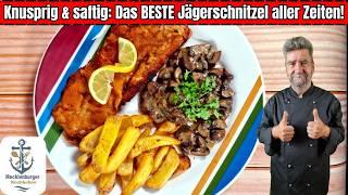 The perfect Jägerschnitzel with cream sauce recipe