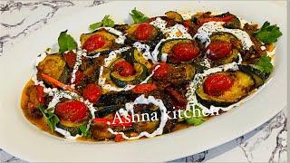 Borani Kadu #zucchini #borani  بورانی #کدو سبز ،بی حد مزه دار️