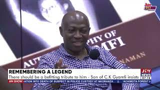 There should be a befitting tribute to C.K Gyamfi  - Son - AM Sports on JoyNews (18-5-22)