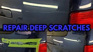 Repair SCRATCHES on your car/ Vw Caddy Maxi