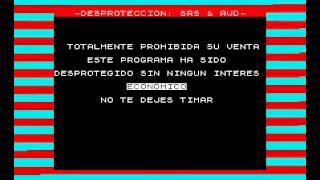 carga inusual de Alien 8 ZX-Spectrum